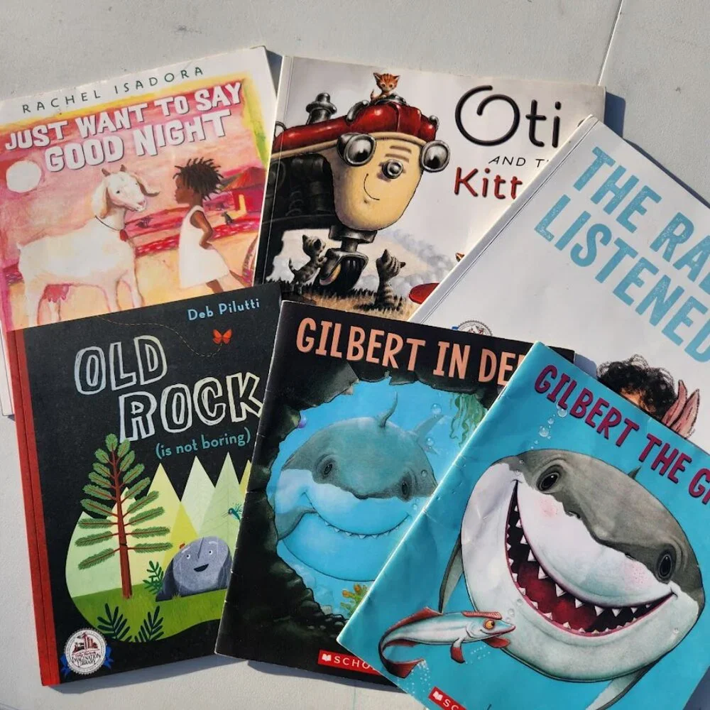 Children's Books Book Bundle Lot Set 6 Otis Rachel Isadora Rabbit Listen…